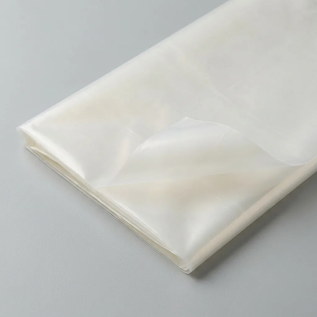 Folded multilayer polyethylene liner